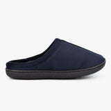 Zedzzz ALEX Mens Microfibre Mule Slippers Navy