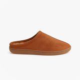 Zedzzz ALEX Mens Microfibre Mule Slippers Tan