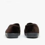 Zedzzz KEVIN Mens Full Slippers Brown