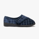 Zedzzz GEORGE Mens Full Slippers Navy