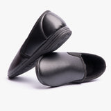Zedzzz IVOR Mens Full Slippers Black