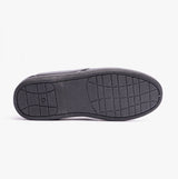 Zedzzz IVOR Mens Full Slippers Black