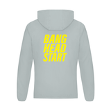 Soft Hooded Sports Jacket - Bang.Head.Start - blk/yel