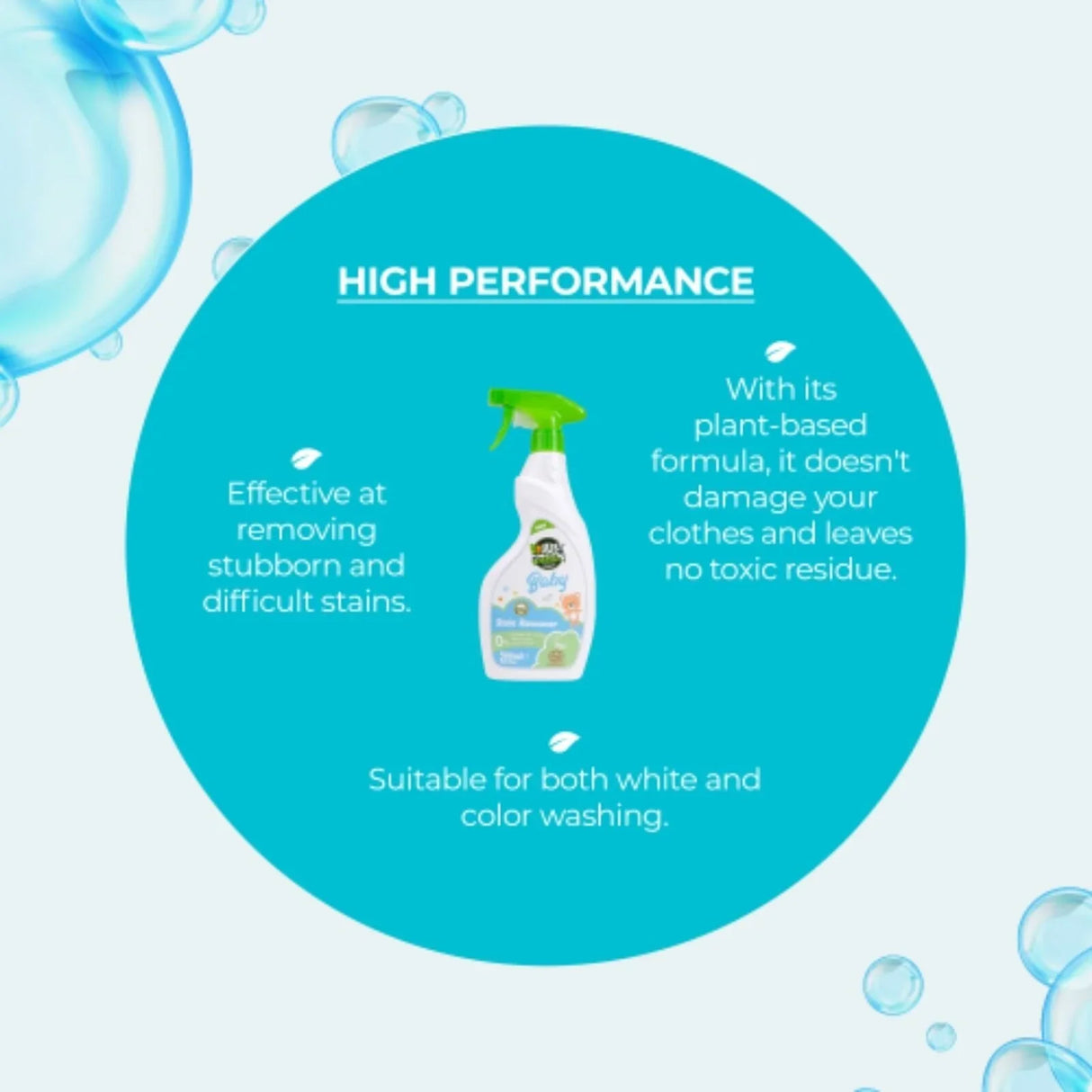 Just Green Organic Baby Stain Remover 500ml