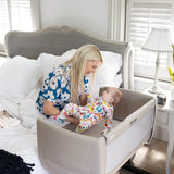 Joie Roomie Go Bedside Crib - Shale