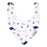Baby Bandana Dribble Bibs Cotton Pack Of 8 - Boys