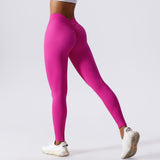 Women’s Slim Fit Yoga Leggings – Breathable, Quick-Dry & Peach Hip Lift Design