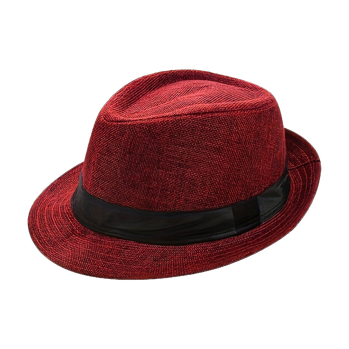 Vintage Trilby Gangster Straw Hats