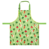 Wipeezee Apron - Child's size - Green Bunny & Veg