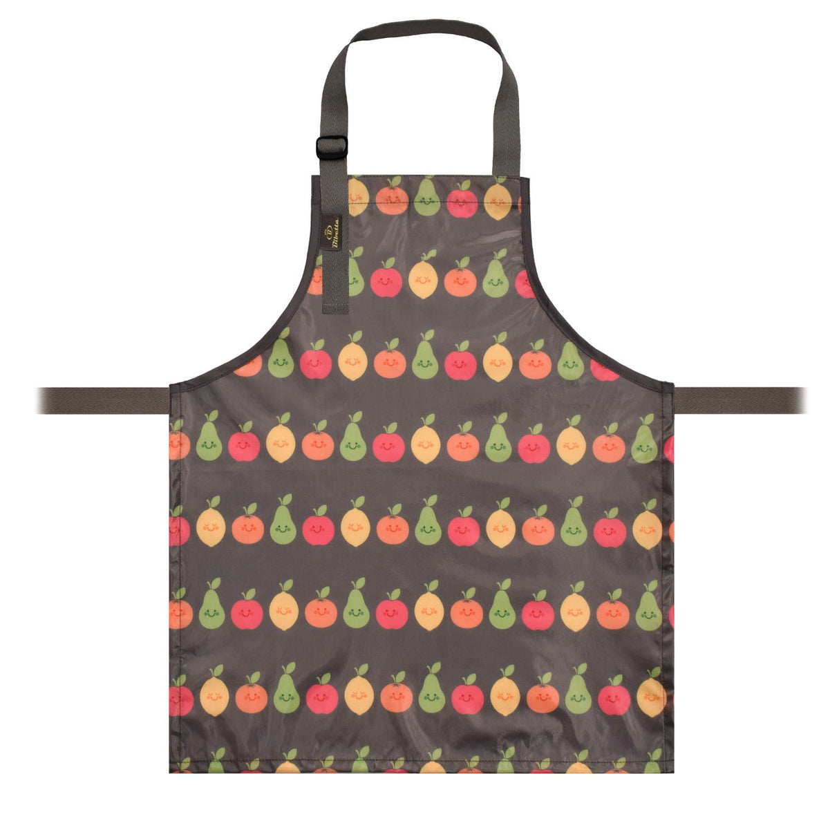 Wipeezee Apron - Child's size - Grey Happy Fruit