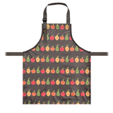 Wipeezee Apron - Child's size - Grey Happy Fruit