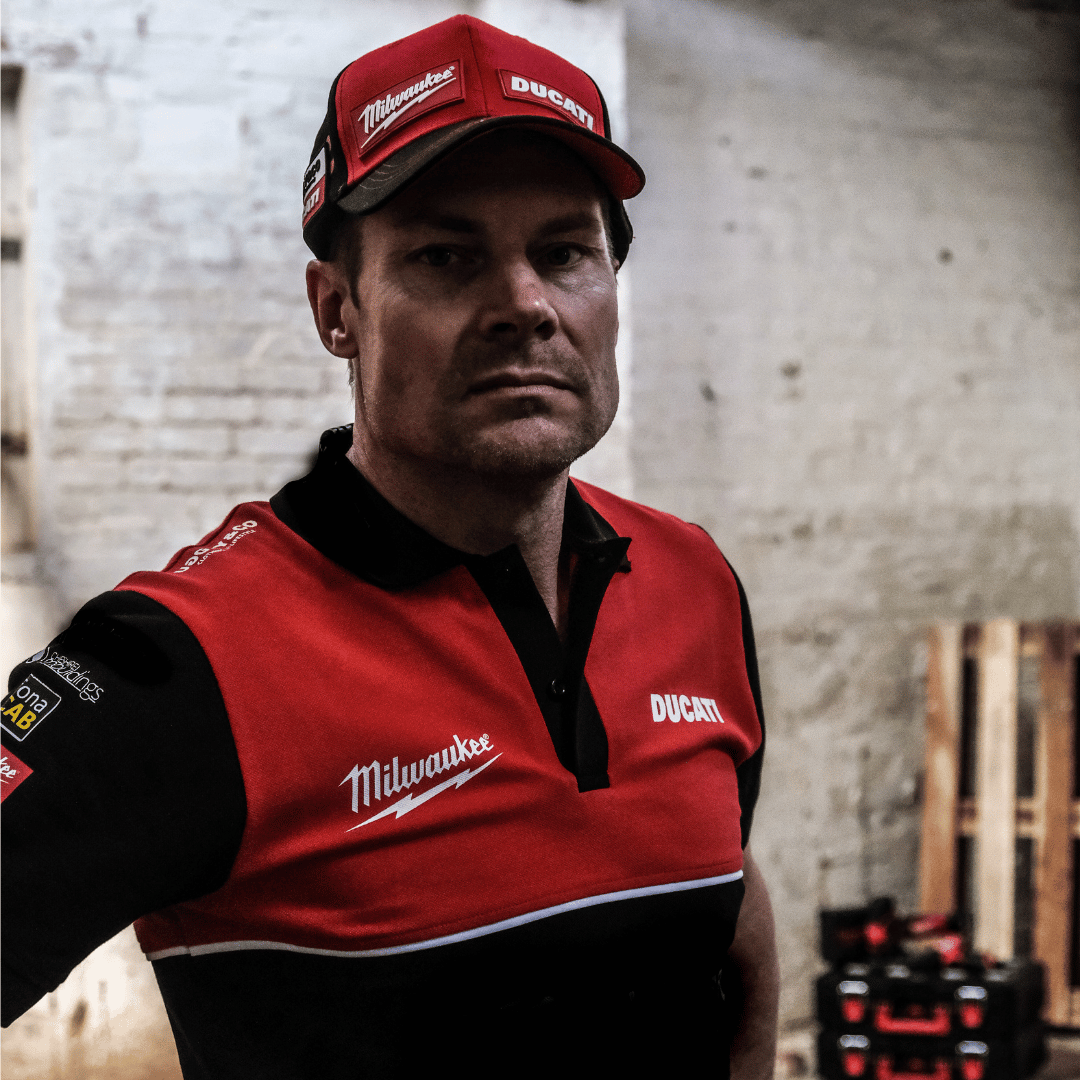 Milwaukee Tools® x DUCATI® Team-Wear Polo Shirt