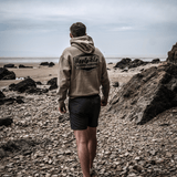 Beige Surf Diamond Hoodie