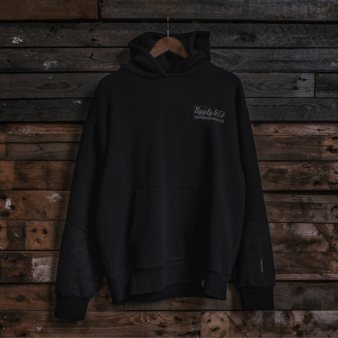 Black Surf Diamond Hoodie