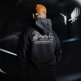 Black Flattrack Hoodie