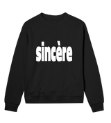 Sincère Womens Sweatshirt White Type