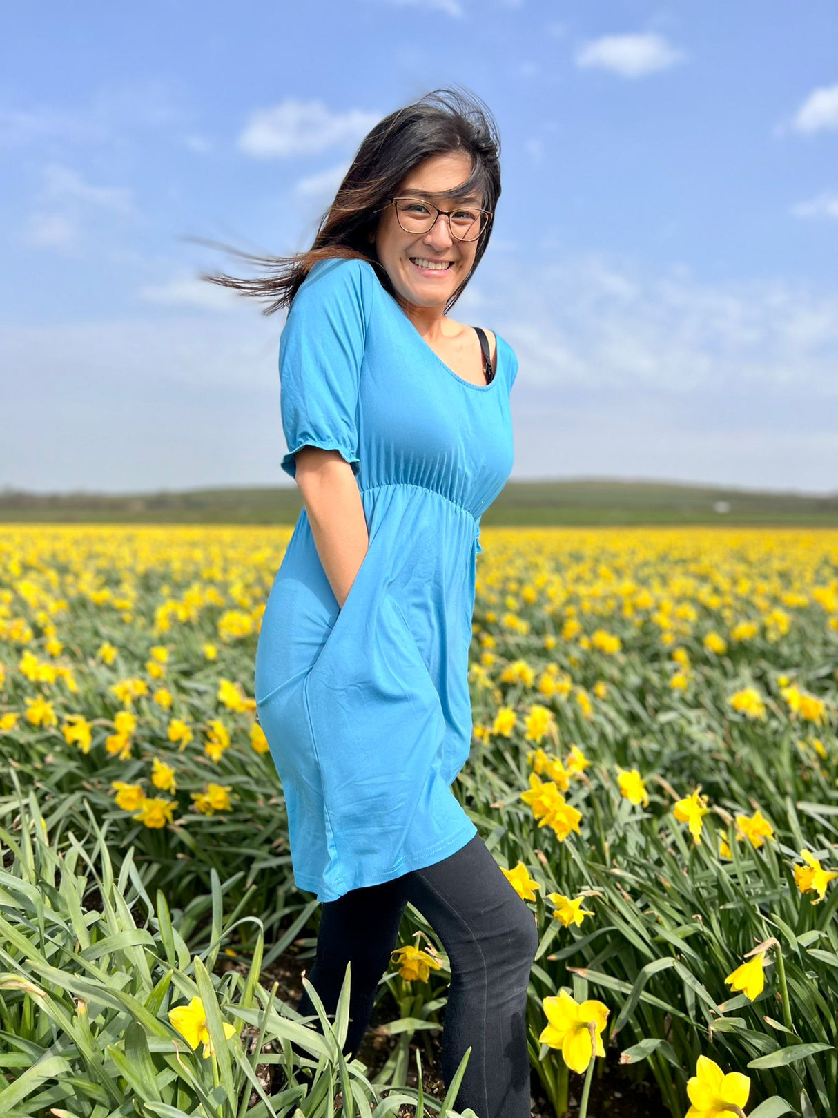 Petite Blue Dress