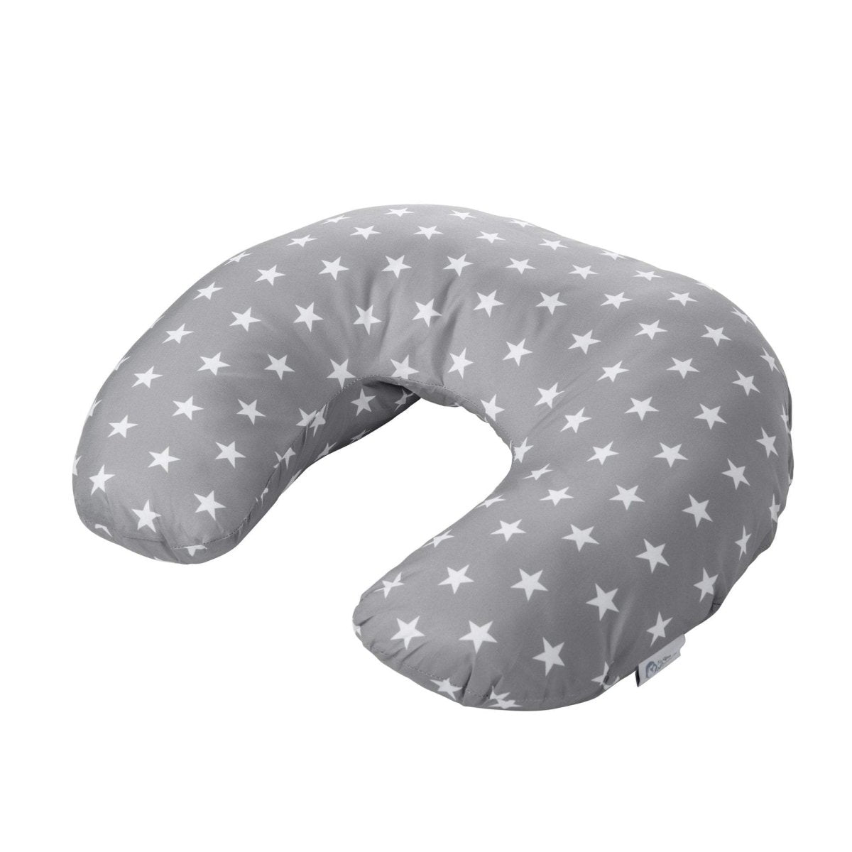 Breast Feeding Maternity Nursing Pillow - Grey with Stars