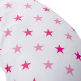 Breast Feeding Maternity Nursing Pillow - Little Star Pink