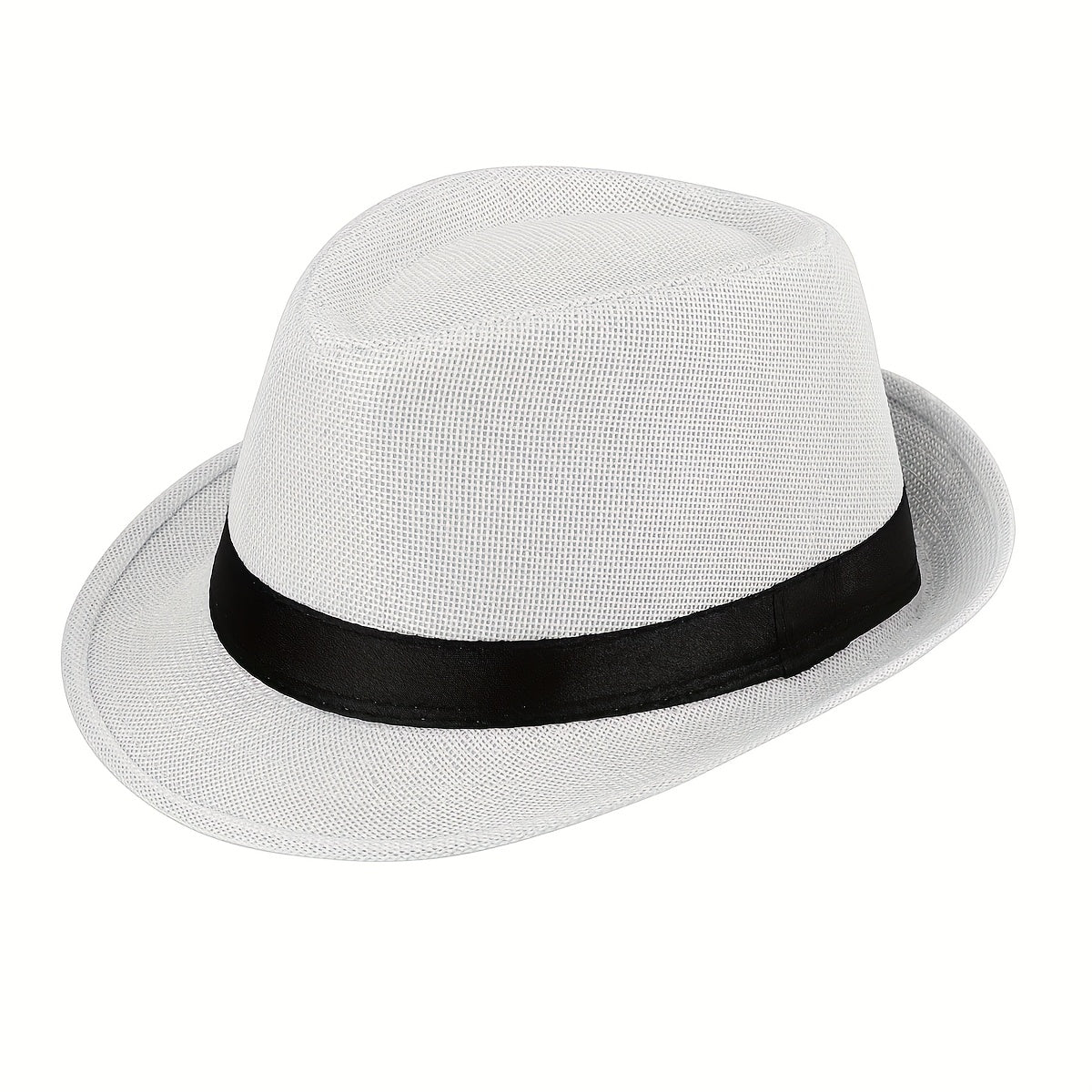 Vintage Trilby Gangster Straw Hats