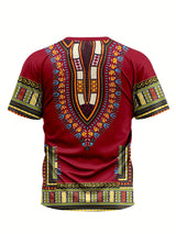 100% Polyester Casual Print T-Shirt