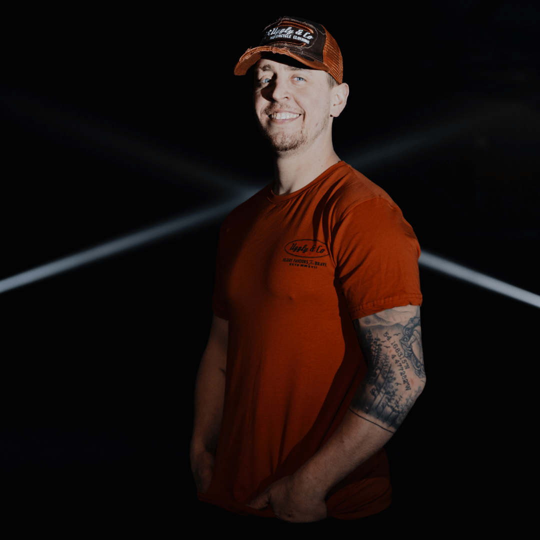 Rust Flattrack No.1 Tee