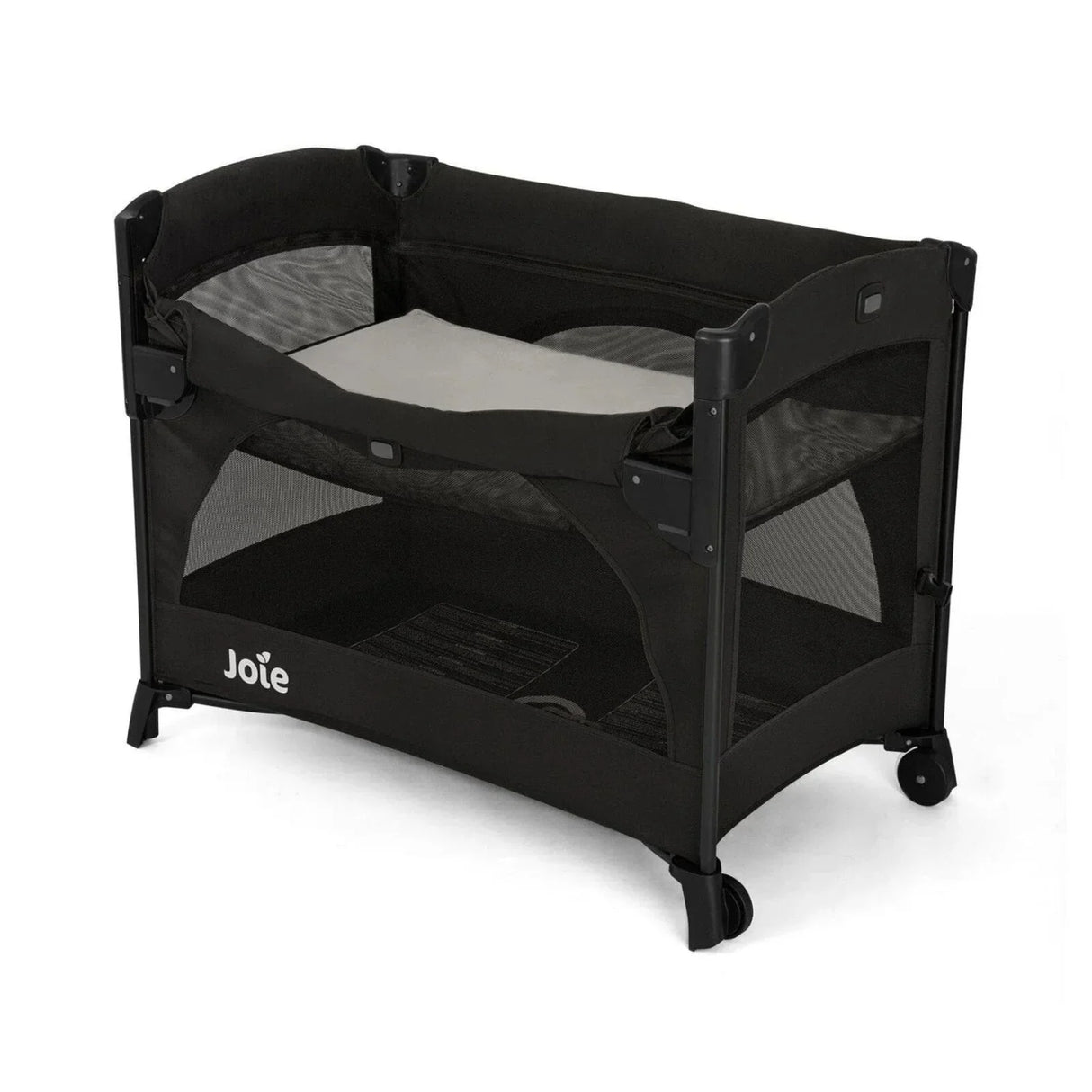 Joie Kubbie Sleep Bedside Travel Cot - Shale