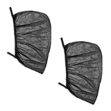 Children's Window Shades With UVA UVB Protection Covers Side Rear Window Quality Stretch Material Car Sun Shade 2pcs