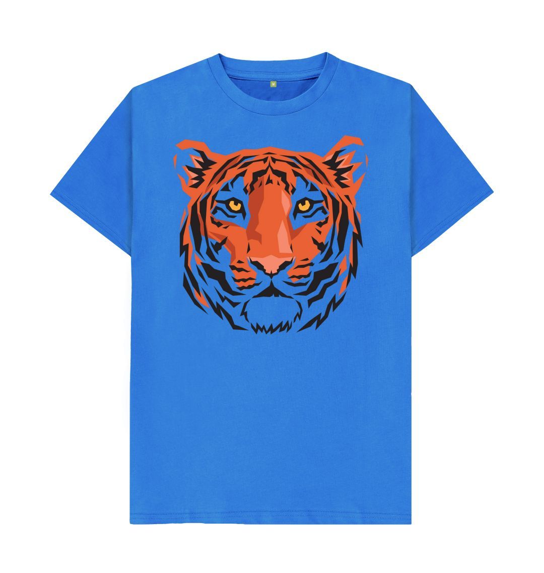 Unisex ‘Tiger Head’ Print T-Shirts