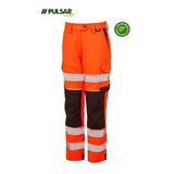 PULSAR® LIFE LFE972 GRS Women's Stretch Hi-Vis Combat Trouser Orange