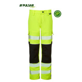 PULSAR® LIFE LFE971 GRS Women's Stretch Hi-Vis Combat Trouser Yellow