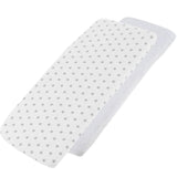 Crib Jersey Fitted Sheets 100% Cotton 40x90cm - Pack Of 2 - Fits All Models