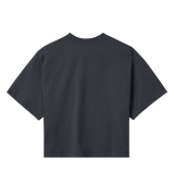 "Be Nice" - Womens Crop - (Yellow Smiley)