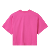 "Be Nice" - Womens Crop - (Yellow Smiley)