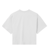 "Be Nice" - Womens Crop - (Yellow Smiley)