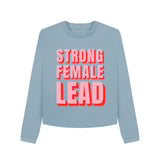 Women 'Strong Female Lead Print Jumper
