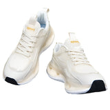 Women’s Pink & White Mesh Sneakers – Lightweight, All-Season Running Shoes with Non-Slip EVA Sole & Soft Fabric Lining