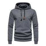 Men's Casual Solid Color Hooded Sweater