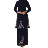 Malay Middle East Exquisite Embroidery Suit Women