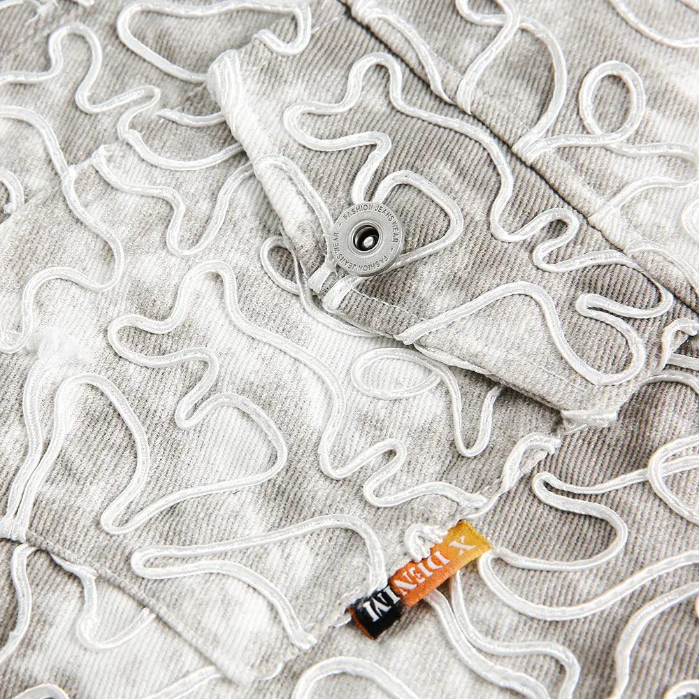 Tie Dye Gradient Street Jacket