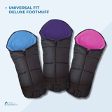 Universal Deluxe Pushchair Footmuff / Cosy Toes - Fits All Pushchairs / Prams And Buggies