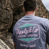 Purple Surf Diamond Tee