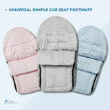 Universal Dimple Car Seat Footmuff / Cosy Toes - Fits All 3 And 5 Point Harnesses