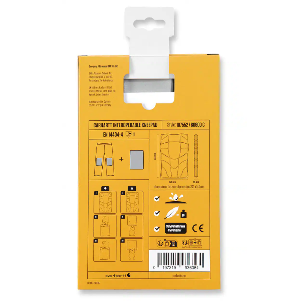 Carhartt 107552 Interoperable Knee Pads