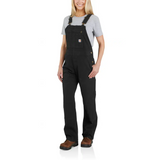 Carhartt 102438 Women's Rugged Flex Loose Fit Canvas Bib Overall