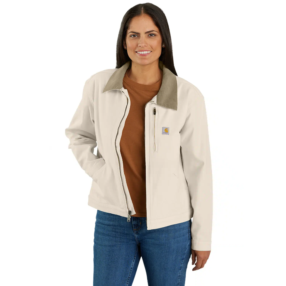 Carhartt 106208 Women's Rugged Flex Relaxed Fit Canvas Detroit Jacket