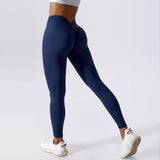 Women’s Slim Fit Yoga Leggings – Breathable, Quick-Dry & Peach Hip Lift Design