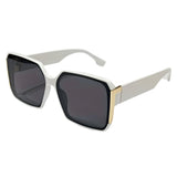 1 Pair of Oversized Frame Rectangular Fashionable Women's Glasses