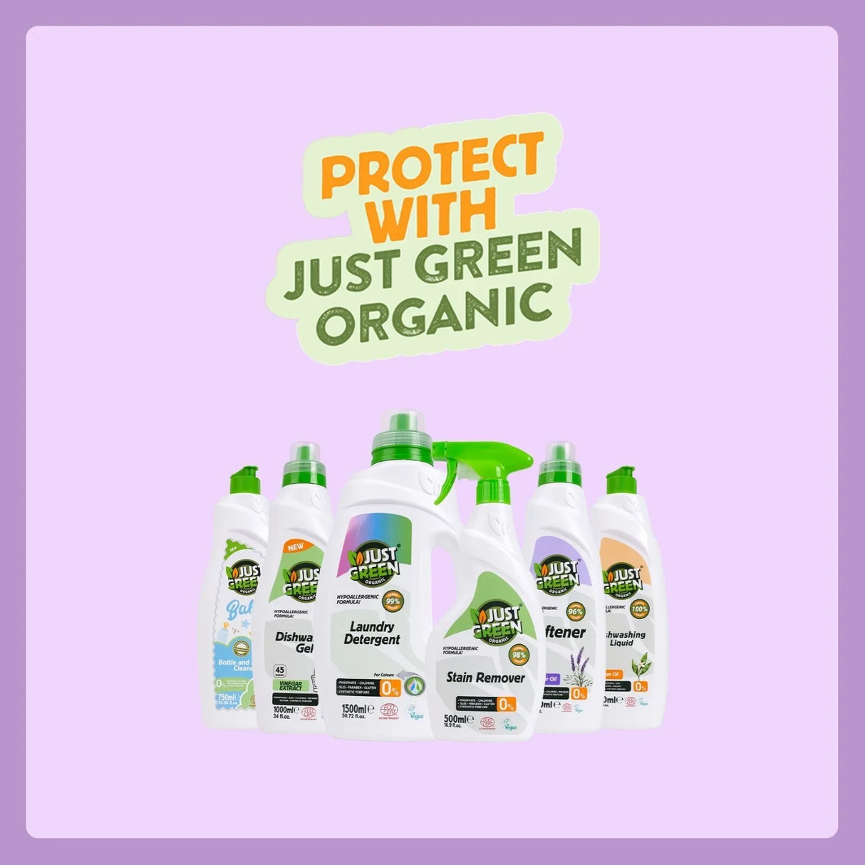 Just Green Organic Baby Laundry Softener 1000ml