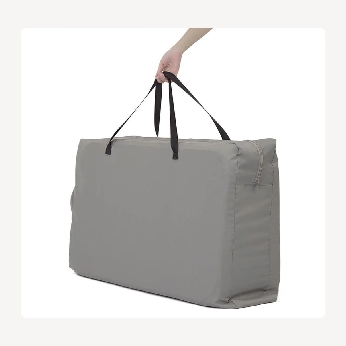 Joie Roomie Glide Bedside Crib - Foggy Grey